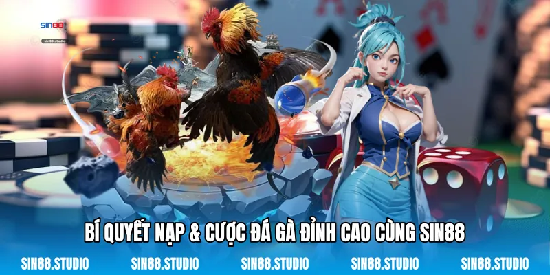 Nạp & Cược Đá Gà - Giải Trí Cùng Các Sới Gà Online 4 Bí Quyết Nạp & Cược Đá Gà Đỉnh Cao Cùng Sin88
